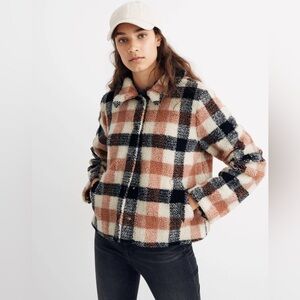 Madewell Sherpa Hazlewood Jacket